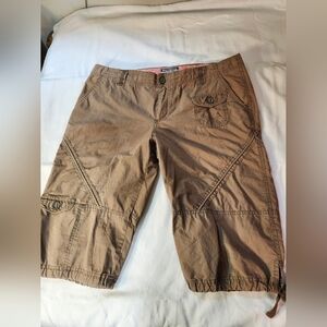 Columbia Brown Capri Hiking Camping Outdoors Sz 12